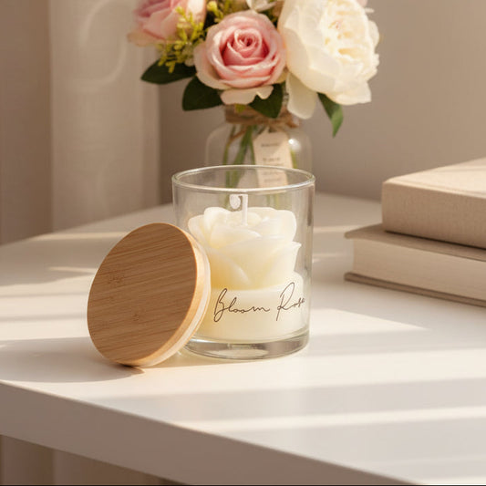 Bloom Rose Candle